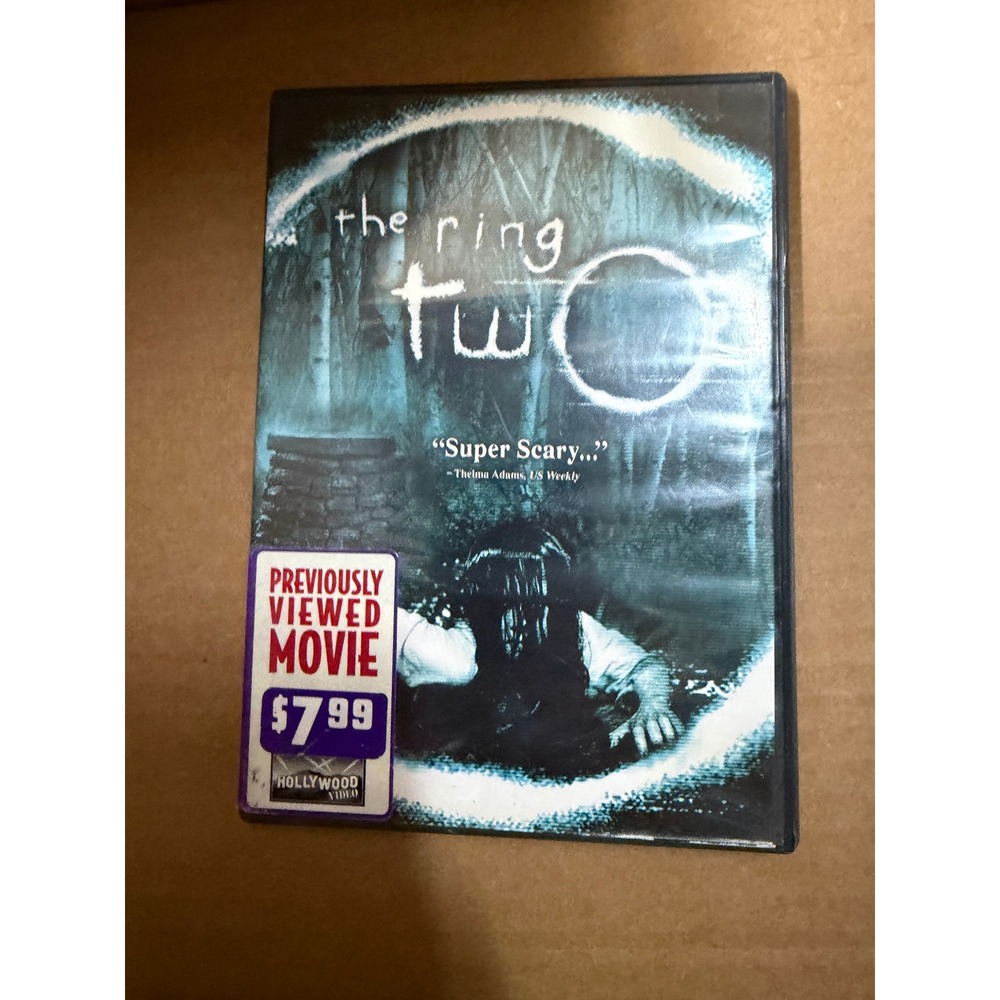 The Ring Two‎ DVD 2005 Horror Movie Naomi Watts Samara Hollywood Video Case